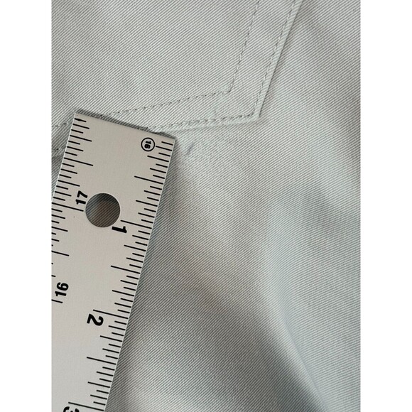 Peter Millar Mens Pants Gray Chino Straight Crown Performance Golf Size 42x32 - Picture 7 of 12